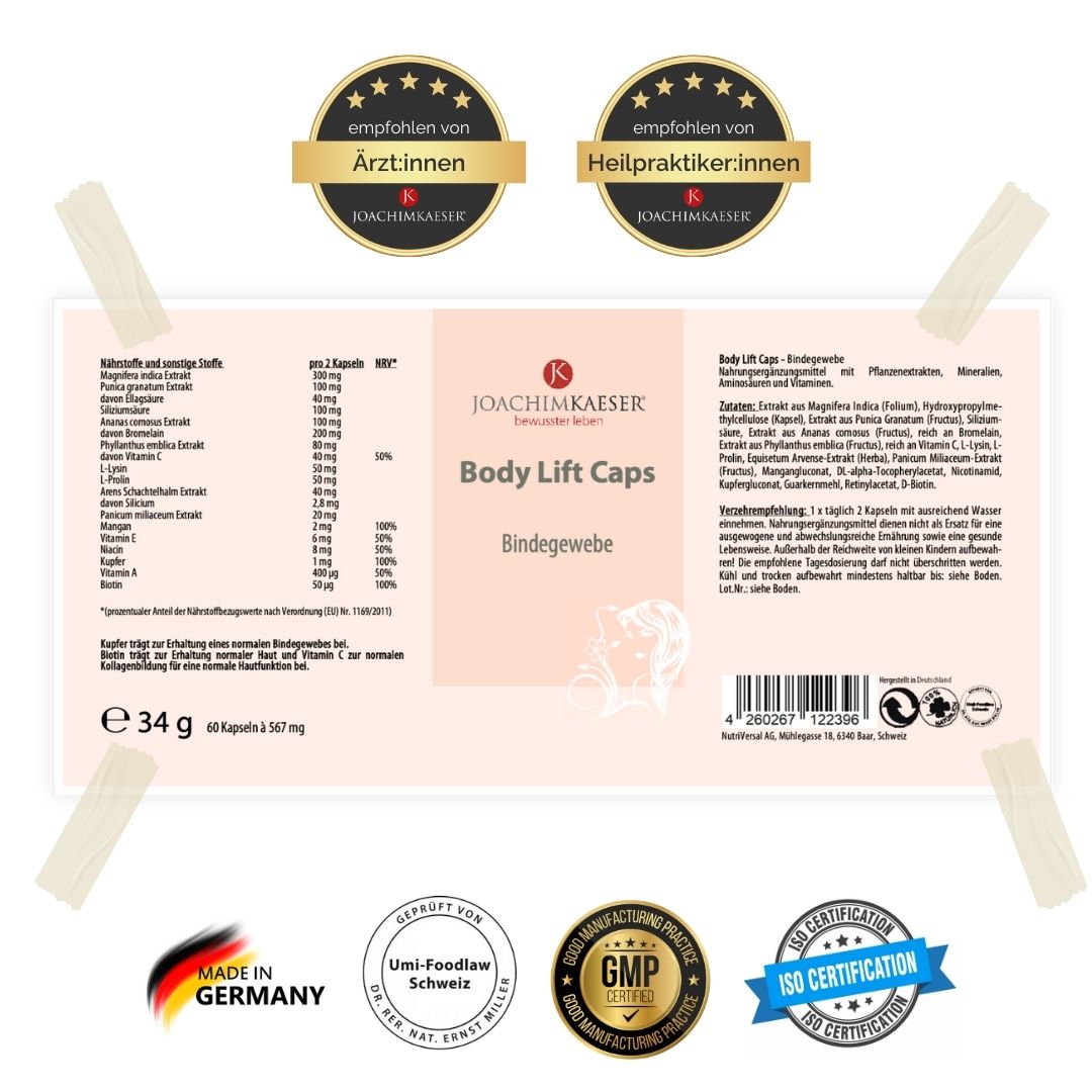 Body Lift Caps - 60 Kapseln