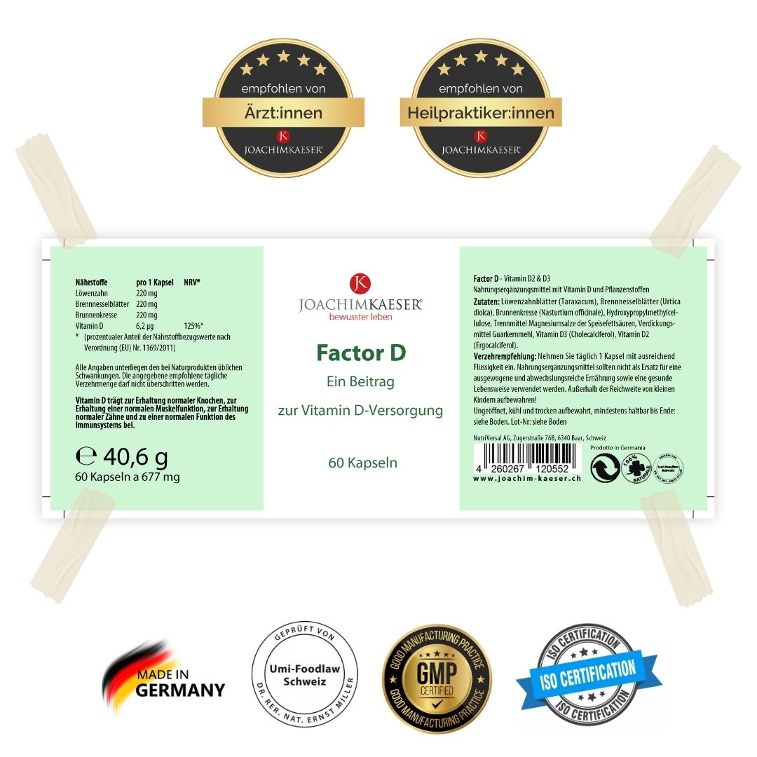 Faktor D - 90 Kapseln