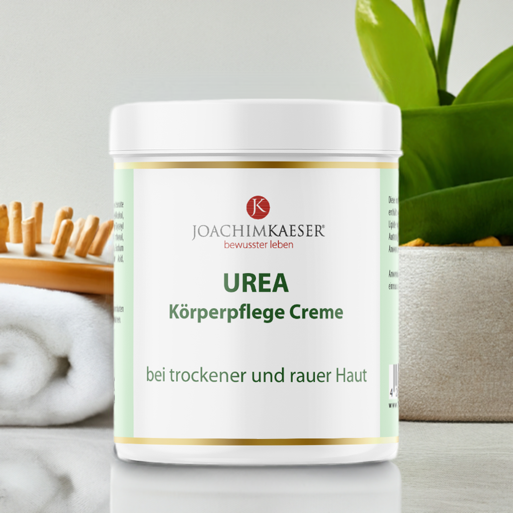 Urea Creme 10% Joachim Kaeser – Intensiv feuchtigkeitsspendende Pflege für trockene Haut mit Jojobaöl, Mandelöl und Sheabutter