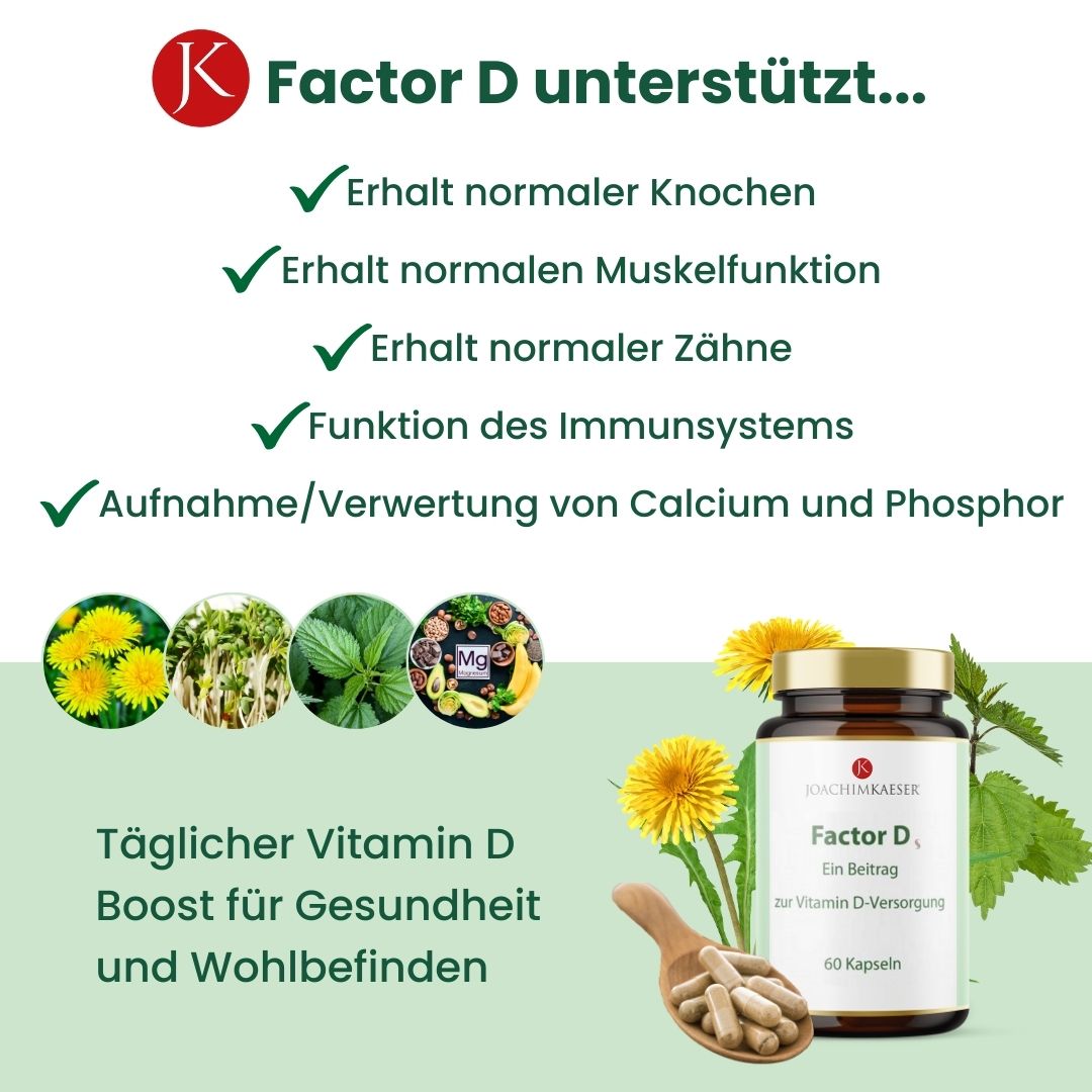 Faktor D - 90 Kapseln