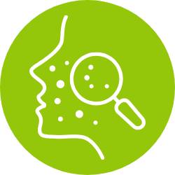 Icon besonders gut bei Hautproblemen